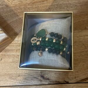 Nicole Miller bracelets gift box, NEW, box is damaged